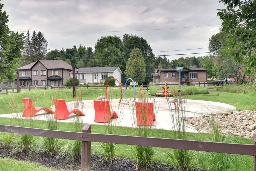 Tremblant Chalet Walking Distance From Activities 몽트랑블랑 외부 사진